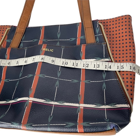 Relic Tote Southwest Print Adjustable Sides - Picture 10 of 12